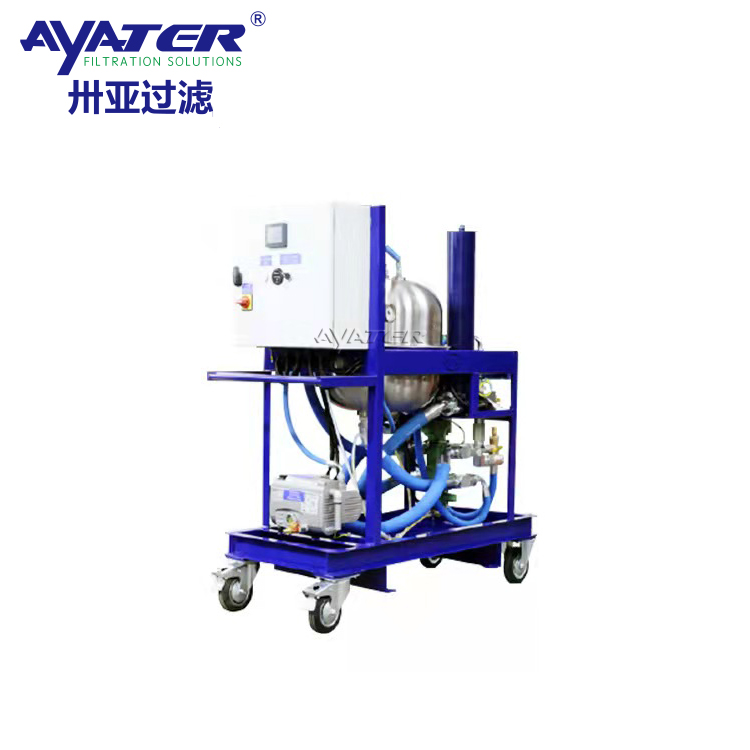 卅亞過濾HNP022R移動(dòng)式油液凈化機(jī)真空凈油機(jī)