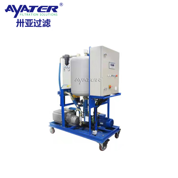 卅亞過濾HNP022R移動(dòng)式油液凈化機(jī)真空凈油機(jī)