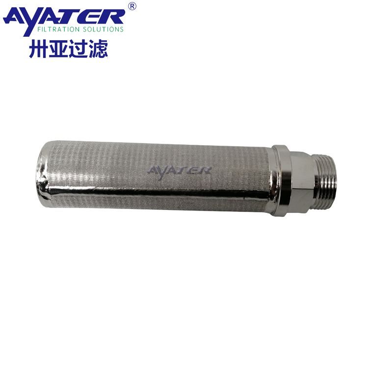 卅亞過濾不銹鋼燒結網(wǎng)濾芯29X125