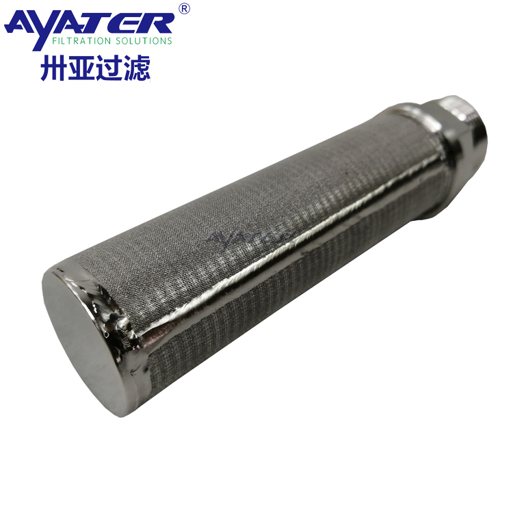 卅亞過濾不銹鋼燒結網(wǎng)濾芯29X125