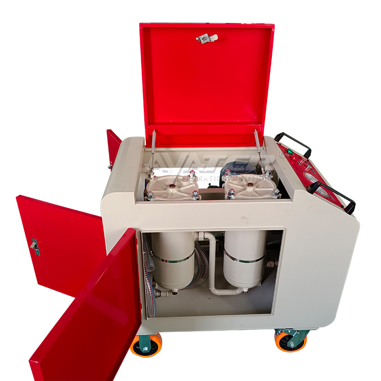 卅亞過濾|箱式高精度便攜移動(dòng)LYC-63C濾油機(jī)