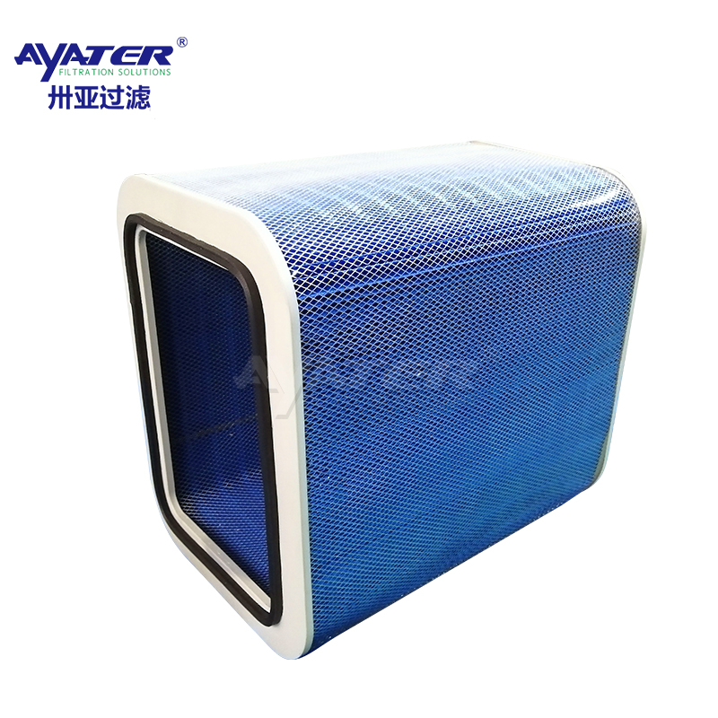 卅亞過(guò)濾防阻燃防靜電方形單頭通除塵濾筒A752