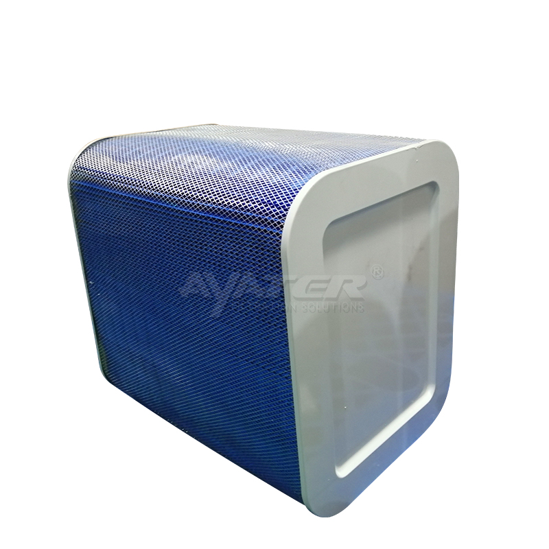 卅亞過(guò)濾防阻燃防靜電方形單頭通除塵濾筒A752