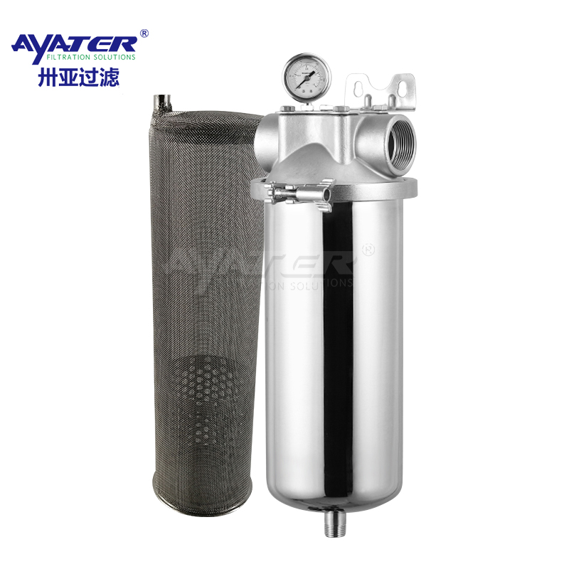 卅亞過(guò)濾 酸磷化液電解液過(guò)濾器5寸單芯過(guò)濾精度高