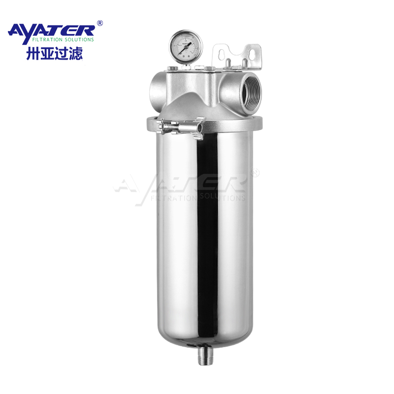 卅亞過(guò)濾 酸磷化液電解液過(guò)濾器5寸單芯過(guò)濾精度高