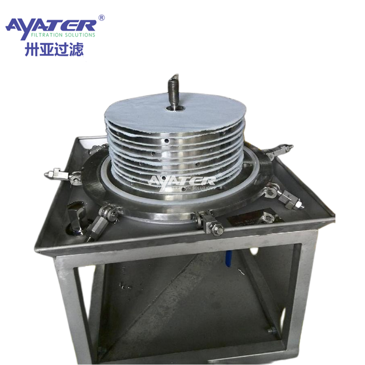 卅亞過(guò)濾  層疊式活性炭過(guò)濾器 立式 全不銹鋼材質(zhì) 精密濾芯