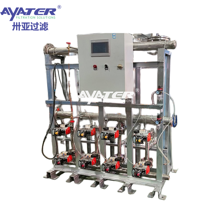  卅亞過濾列管式自清洗過濾器 自動反沖洗設(shè)計 過濾面積大