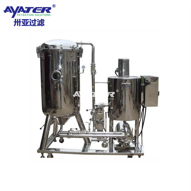 卅亞過(guò)濾316不銹鋼 集束式全自動(dòng)燭式過(guò)濾器 排渣除雜