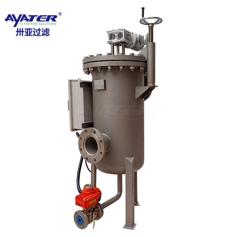  卅亞過濾 冷卻水不銹鋼毛刷芯全自動(dòng)刷式自清洗過濾器