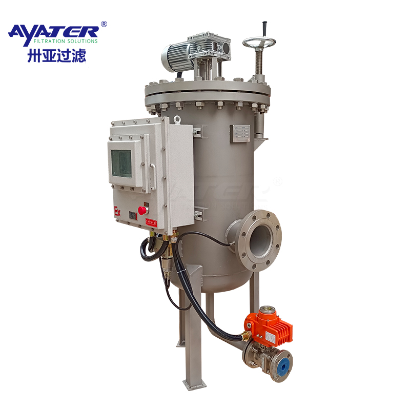  卅亞過濾 冷卻水不銹鋼毛刷芯全自動(dòng)刷式自清洗過濾器