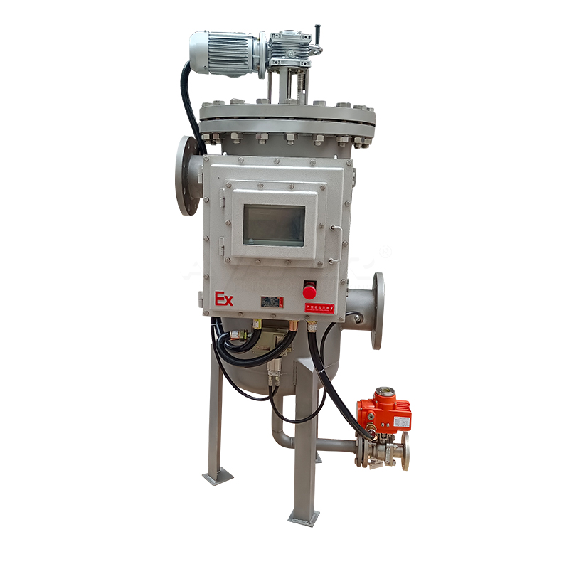  卅亞過濾 冷卻水不銹鋼毛刷芯全自動(dòng)刷式自清洗過濾器