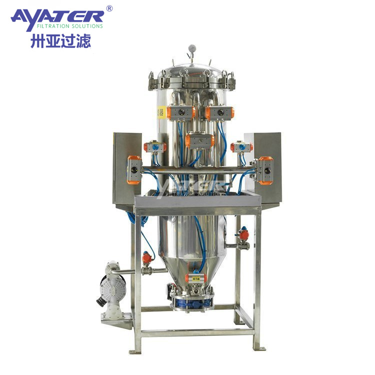 【卅亞過(guò)濾】不銹鋼外殼燭式過(guò)濾器 集束自清洗設(shè)備