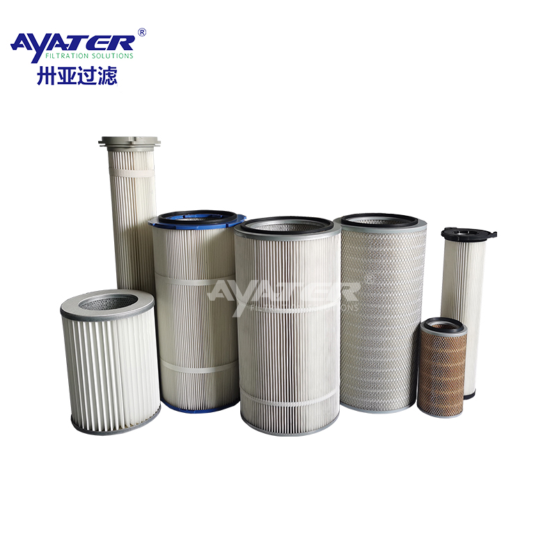 卅亞過(guò)濾聚酯纖維除塵濾筒