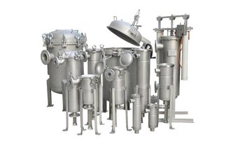 袋式過(guò)濾器結(jié)構(gòu)及工作原理