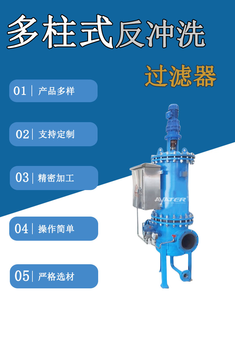 多柱式反沖洗 簡(jiǎn)介